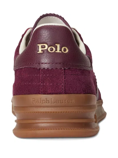 Polo Ralph Lauren Polo Pony Sneakers In Purple