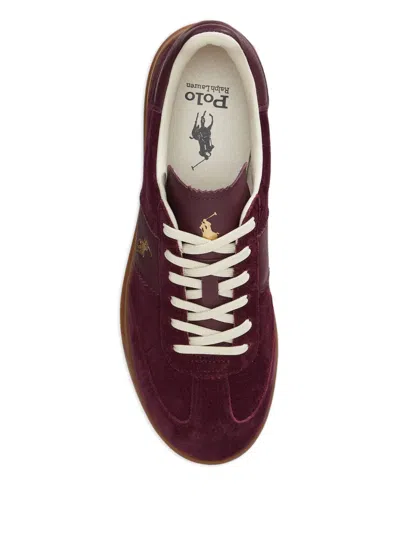 Polo Ralph Lauren Polo Pony Sneakers In Purple