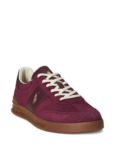 Polo Ralph Lauren Polo Pony Sneakers In Purple