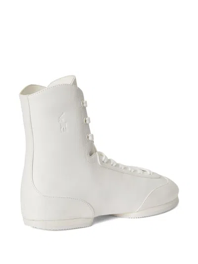 Polo Ralph Lauren Pony Ballerina Lace-up High-top Sneakers