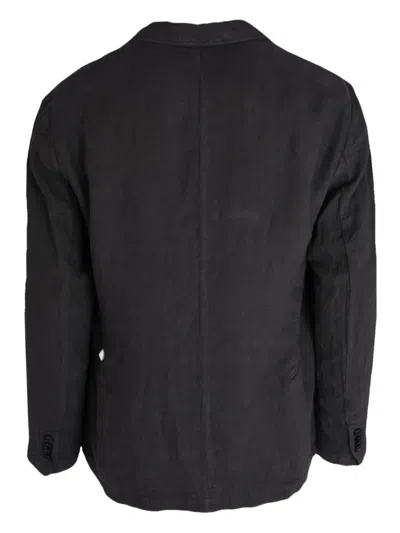 Altea Linen Blazer In Black