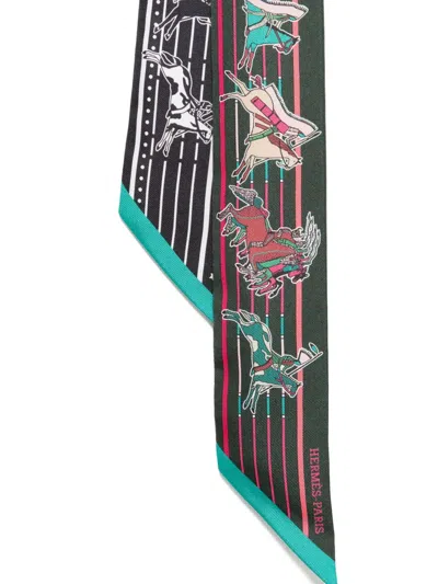 Pre-owned Hermes Graphic-print Scarf