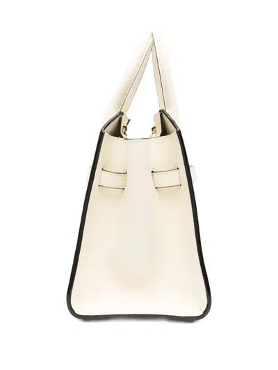 Valextra Milano Mini Bag In Neutral
