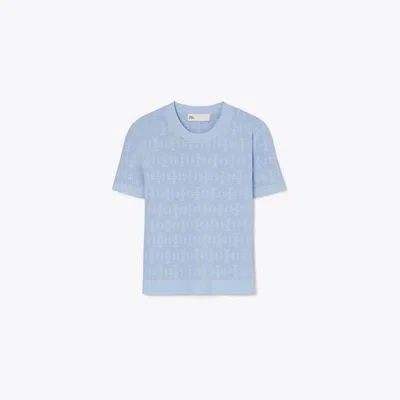 Tory Burch T Monogram Jacquard Sweater