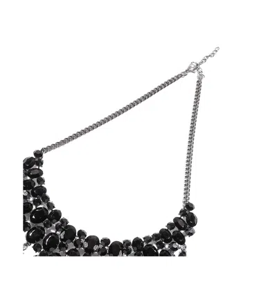 Sohi Maxi Crystal-drop Statement Necklace