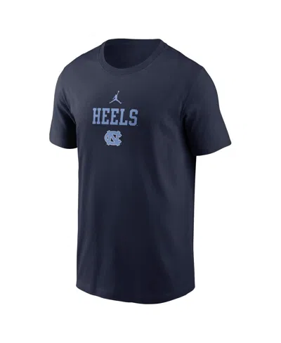 Jordan North Carolina 2-hit Stacked Nike Men's College T-shirt In Blue