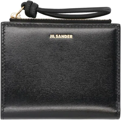 Jil Sander Giro Mini Leather Wallet