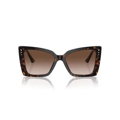 Jimmy Choo Jc5001b 500213 In Brown