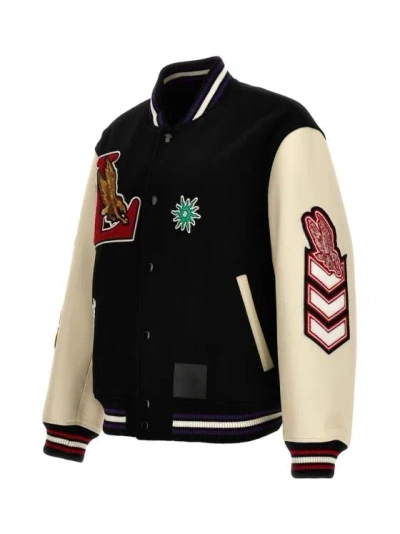 Lanvin Varsity Jacket In Black