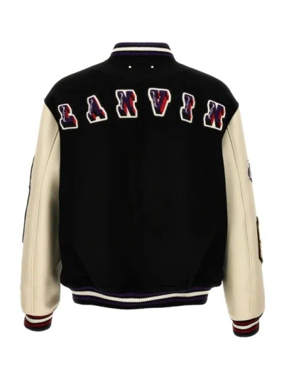 Lanvin Varsity Jacket In Black