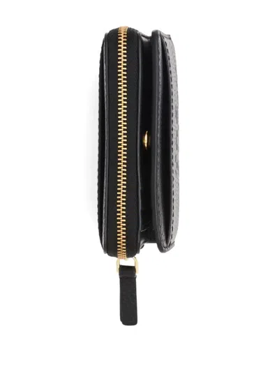 Marc Jacobs The Mini Compact Wallet Leather In Black