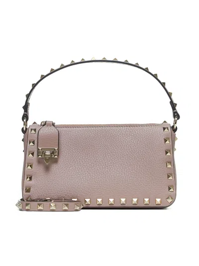 Valentino Rockstud-embellishment Tote Bag In Pink