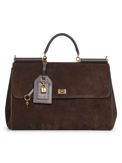Dolce & Gabbana Brown My Sicily Handbag