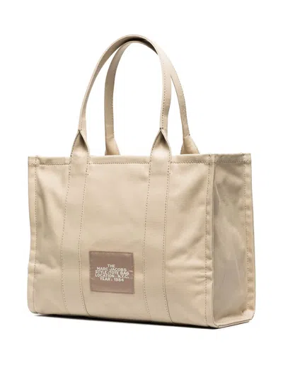 Marc Jacobs Tote The Large Beige Logo