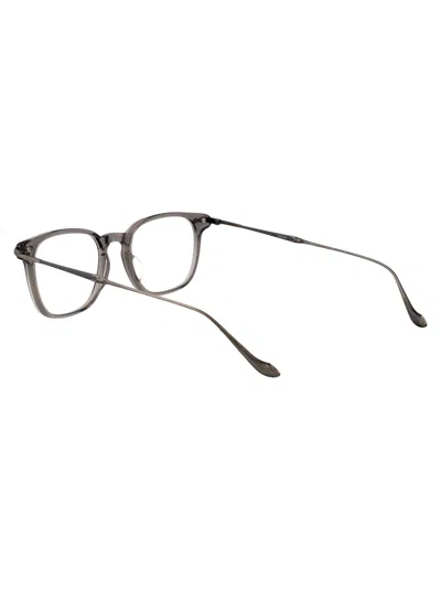 Matsuda Round Frame Glasses In Brown