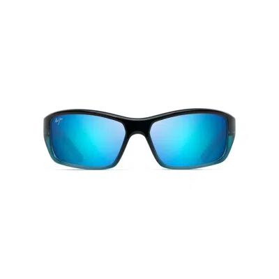 Maui Jim Barrier Reef B792-06c In Blue