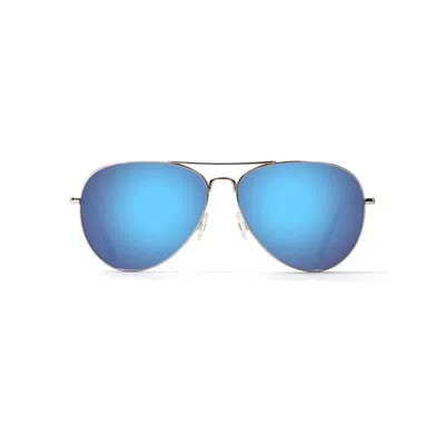Maui Jim Hauoli 59mm Polarized Aviator Sunglasses In Blue