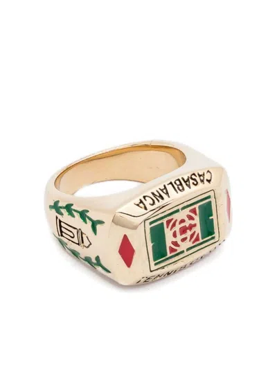 Casablanca 'tennis Club' Ring