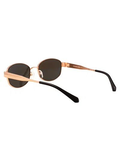 Michael Kors Rose Gold Metal Sunglasses