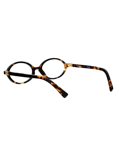 Miu Miu Miu Regard Sunglasses In Honey Havana Colour Women In Black