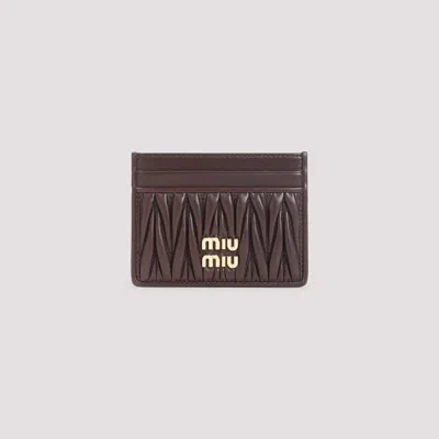 Miu Miu Lamb Leather Cardholder