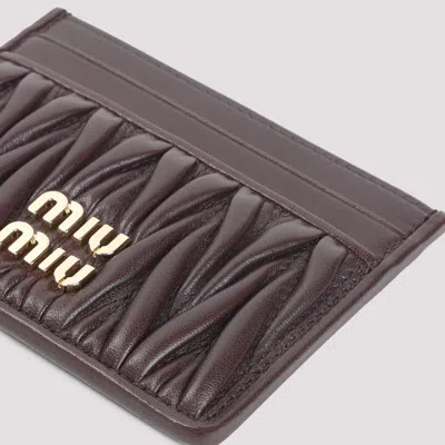 Miu Miu Lamb Leather Cardholder