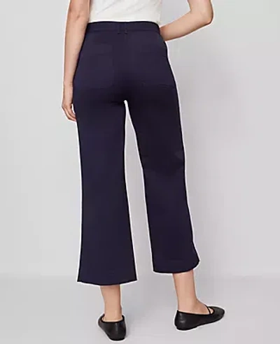 Ann Taylor Weekend Collection Sateen Patch Pocket Pant