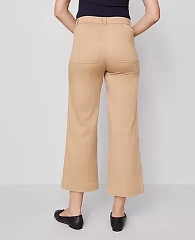 Ann Taylor Weekend Collection Sateen Patch Pocket Pant