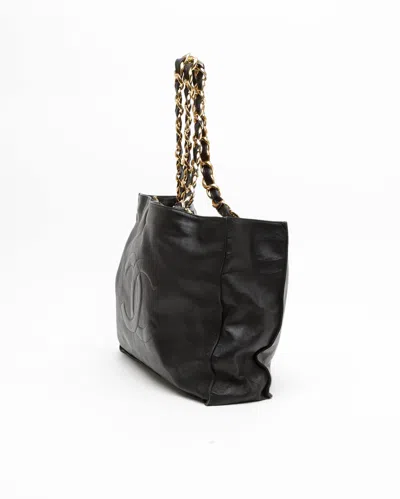 Pre-owned Chanel Cc Chain Tote Bag