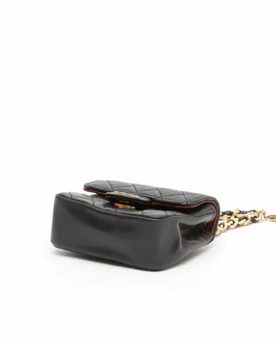 Pre-owned Chanel Mini Bag With Chain Belt