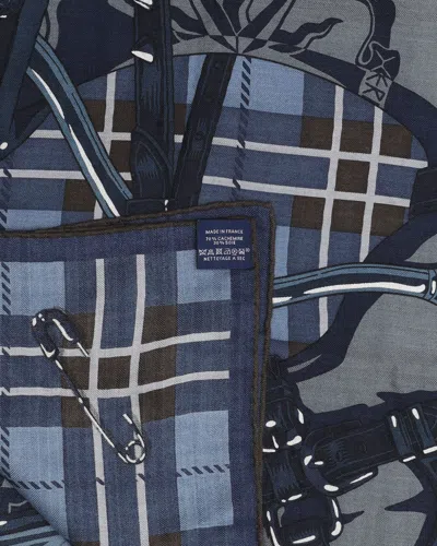 Pre-owned Hermes Hermès 100 Cashmere Silk Scarf