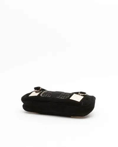 Fendi Suede Zucchino Bag