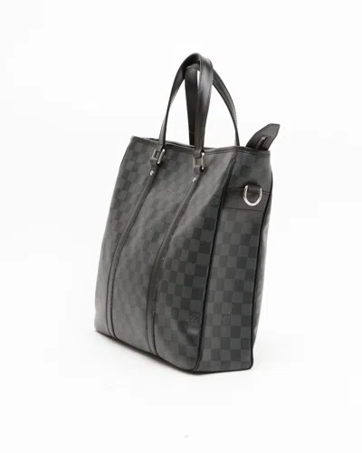 Pre-owned Louis Vuitton Damier Graphite Tadao Pm Bag