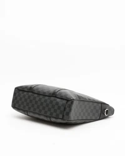 Pre-owned Louis Vuitton Damier Graphite Tadao Pm Bag