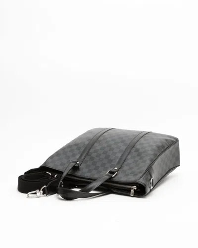 Pre-owned Louis Vuitton Damier Graphite Tadao Pm Bag