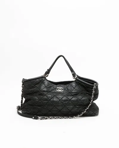 Pre-owned Chanel Outdoor Ligne Wild Stich Tote Bag