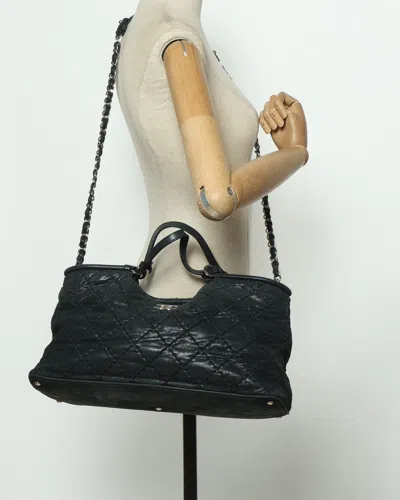 Pre-owned Chanel Outdoor Ligne Wild Stich Tote Bag