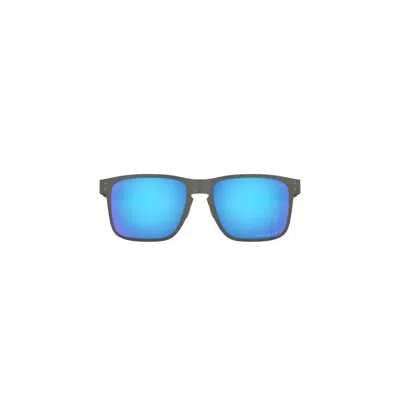 Oakley Polarized Holbrook Metal Prizm Sapphire Polarized Sunglasses , Oo4123 55 In Blue