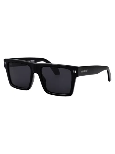 Off-white Black Acetate Sunglasses