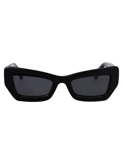 Off-white Black Dark Grey Acetate Sunglasses