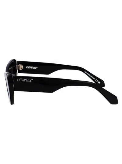 Off-white Black Dark Grey Acetate Sunglasses