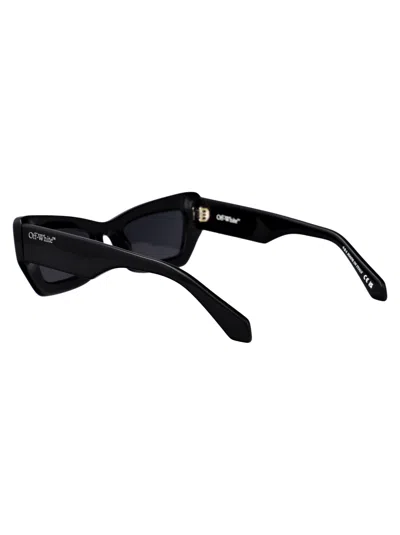 Off-white Black Dark Grey Acetate Sunglasses