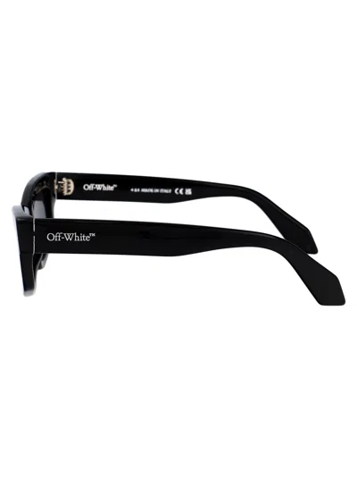 Off-white Black Dark Grey Acetate Sunglasses