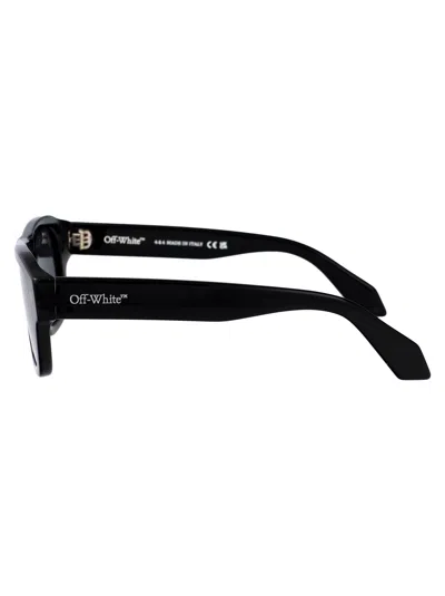Off-white Black Dark Grey Acetate Sunglasses