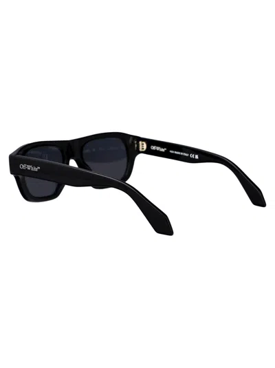 Off-white Black Dark Grey Acetate Sunglasses