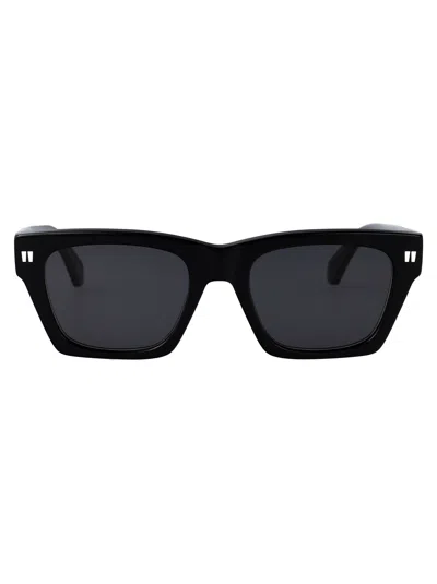 Off-white Black Dark Grey Acetate Sunglasses