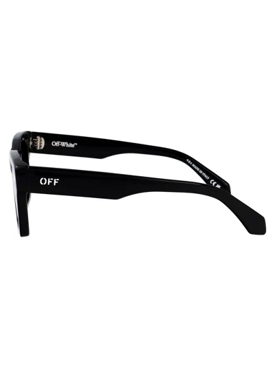 Off-white Black Dark Grey Acetate Sunglasses