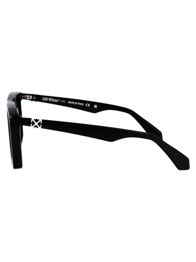 Off-white Black Dark Grey Acetate Sunglasses