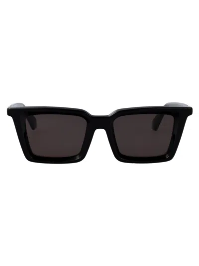 Off-white Black Dark Grey Acetate Sunglasses