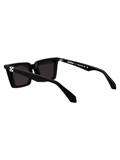 Off-white Black Dark Grey Acetate Sunglasses